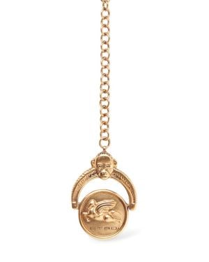 Etro Collana lunga monkey - Metallizzato