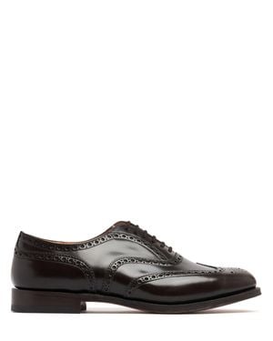 Church's Hombre Zapatos Derby De Piel Con Cordones - Negro
