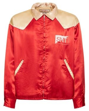 Saint Michael Chaqueta con logo - Rojo