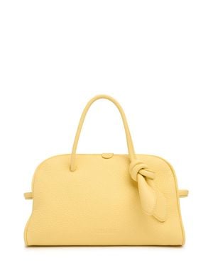 Jacquemus Mujer Bolso Le Petit Turismo De Piel De Grano Unique - Metálico