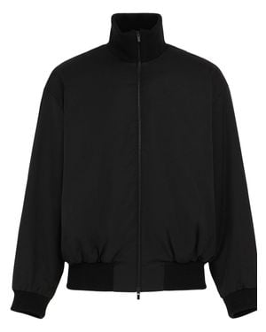 Fear Of God High Neck Bomber Jacket - Black