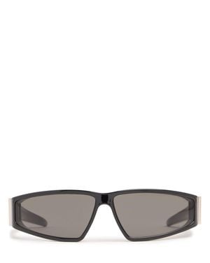 McQueen Donna Occhiali Da Sole Am0490S - Grigio