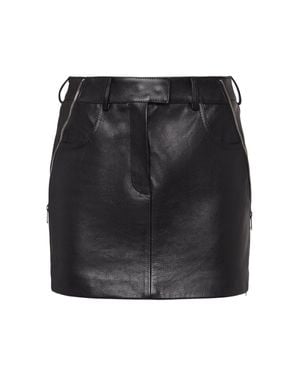 McQueen Donna Minigonna - Nero