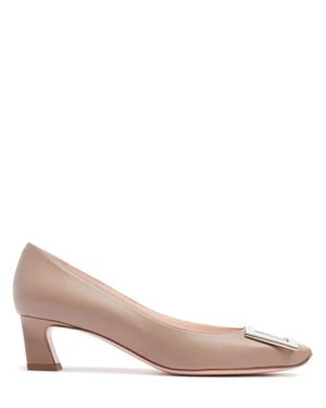 Roger Vivier Mujer Salones De Piel 45Mm - Rosa