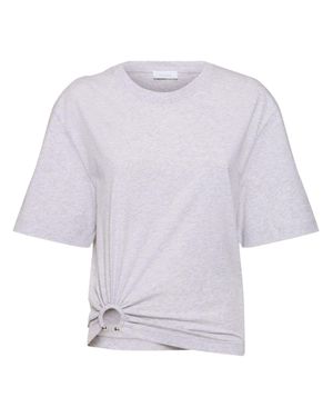 Rabanne Jersey Di Cotone - Bianco