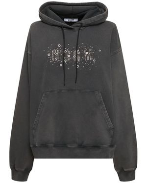 MSGM Donna Felpa - Nero
