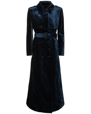Tom Ford Donna Trench Lungo - Nero