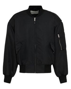 Entire studios Uomo Giacca Bomber Corta - Nero