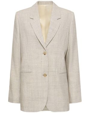 TOTEME Giacca sartoriale in misto viscosa - Neutro