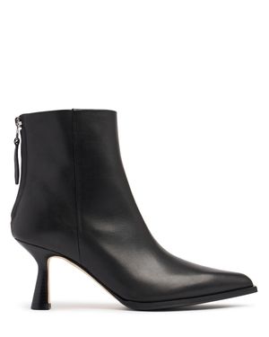 Aeyde Mujer Botines De Piel 75Mm - Negro