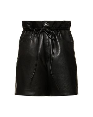 Nanushka Donna Shorts Scepa - Nero