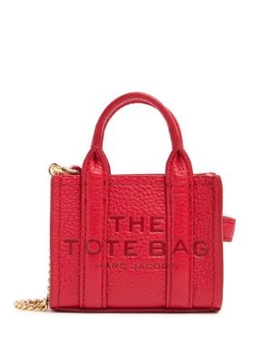 Marc Jacobs Femme Sac En Cuir The Nano Tote Unique - Rouge
