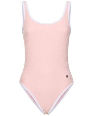 Versace Costume intero in jacquard barroco - Rosa