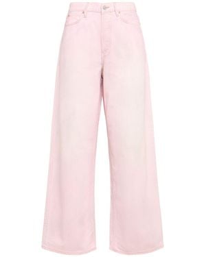 Acne Studios Donna 1981 Vintage Wide Jeans - Rosa