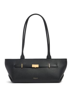 DeMellier London Femme Sac En Cuir Embossé The New York Unique - Noir