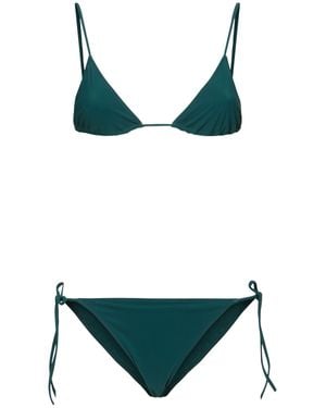 Lido Donna Bikini Venti A Triangolo - Verde