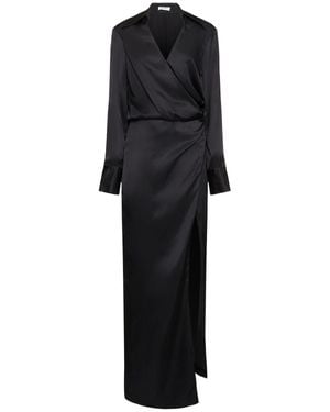 The Attico Donna Vestito Midi - Nero