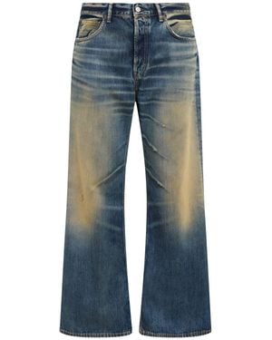 Acne Studios Uomo Jeans 2021M Rocka - Blu