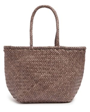 Dragon Diffusion Borsa a secchiello piccola grace in pelle - Marrone