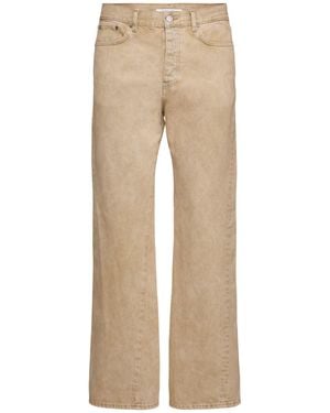 sunflower Straight Twist Jeans - Natural