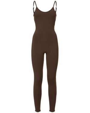 Alo Yoga Airbrush One And Done Jumpsuit - Brown