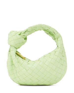 Bottega Veneta Borsa mini jodie in pelle - Verde