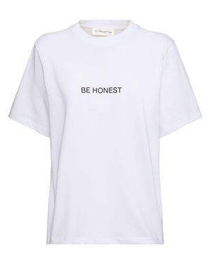Victoria Beckham Donna T-Shirt - Bianco