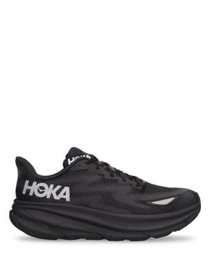 Hoka One One Baskets de course en gore-tex clifton 9 - Noir
