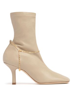 Burberry Donna Stivaletti Lf Slinky - Neutro