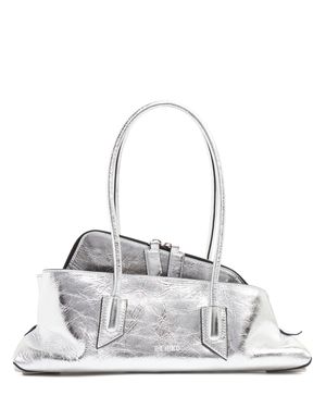 The Attico Mujer Bolso Pequeño La Passeggiata De Piel Unique - Blanco
