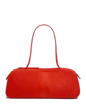 KHAITE Mujer Bolso Simona De Piel Efecto Potro Unique - Rojo