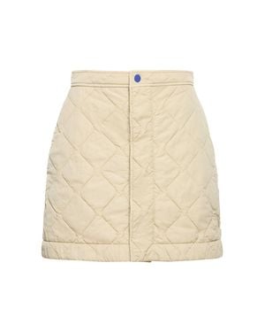 Burberry Minigonna reversibile trapuntata - Neutro