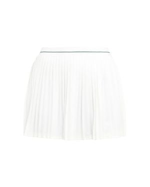Varley Clemency Mid Rise Pleated Skort - White