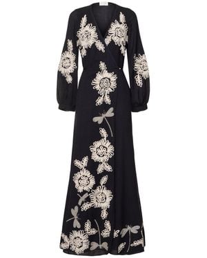 Forte Forte Donna Vestito Lungo - Nero