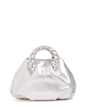 Hereu Borsa lvr exclusive bombon metallizzata - Bianco