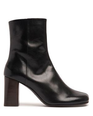 Lemaire Botas anatómicas de 80 mm de limón - Negro