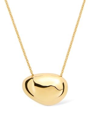 Otiumberg Femme Collier Long Pebble Unique - Métallisé