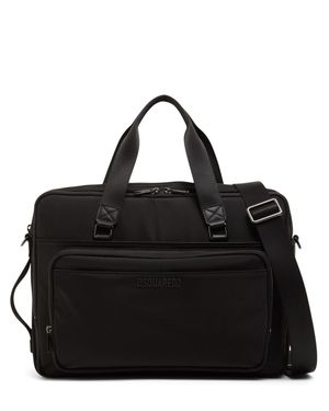 DSquared² Borsa portadocuti urban in cordura - Nero