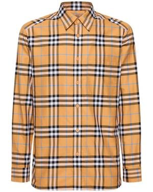 Burberry Camicia caxbridge check - Multicolore
