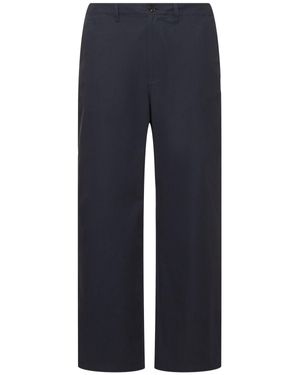 FRAME Hombre Pantalones De Algodón - Azul