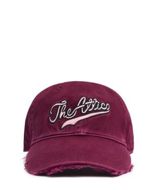 The Attico Donna Cappello Baseball - Viola