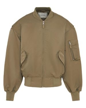 Entire studios Uomo Giacca Bomber Corta - Verde