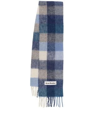 Acne Studios Uomo Sciarpa Vally - Blu