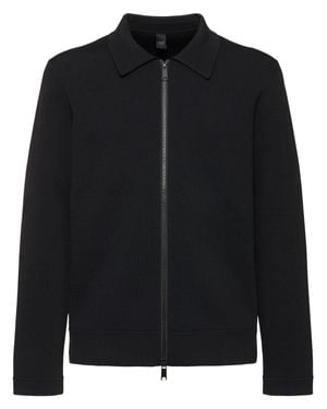 ALPHATAURI Uomo Overshirt Fanoa - Nero