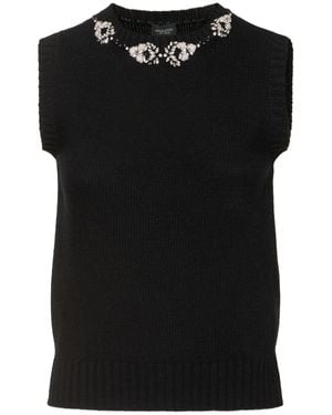 Giambattista Valli Donna Top - Nero