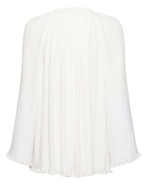 Lanvin Camicia plissé - Bianco