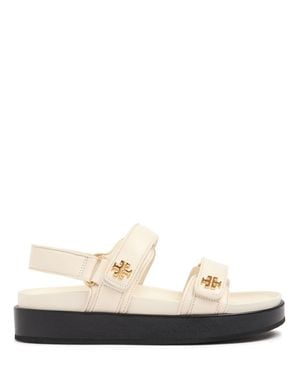 Tory Burch Sandali kira sport in pelle mm - Bianco