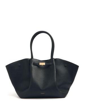 DeMellier London Borsa shopping new york in pelle martellata - Nero