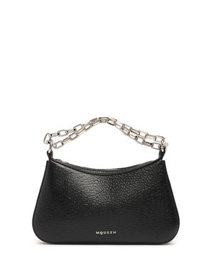 McQueen Leather Pouch in Black | Lyst Canada