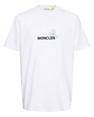 Moncler Genius Uomo T-Shirt Moncler X Frgmt - Bianco
